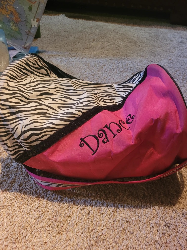 Dance Bag - Pink and Zebra Print - photo 5
