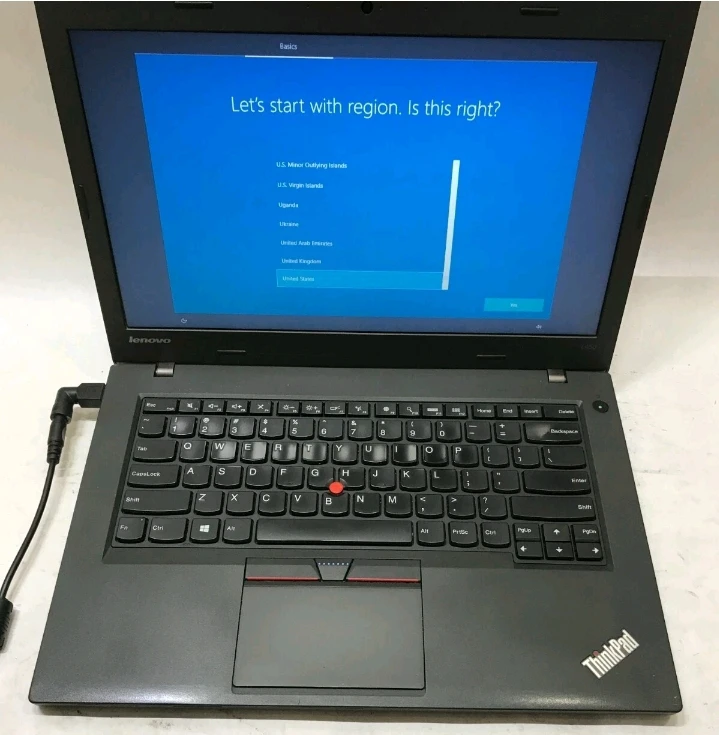 Lenovo ThinkPad TOUCHSCREEN Intel i5 Windows 11 - photo 2