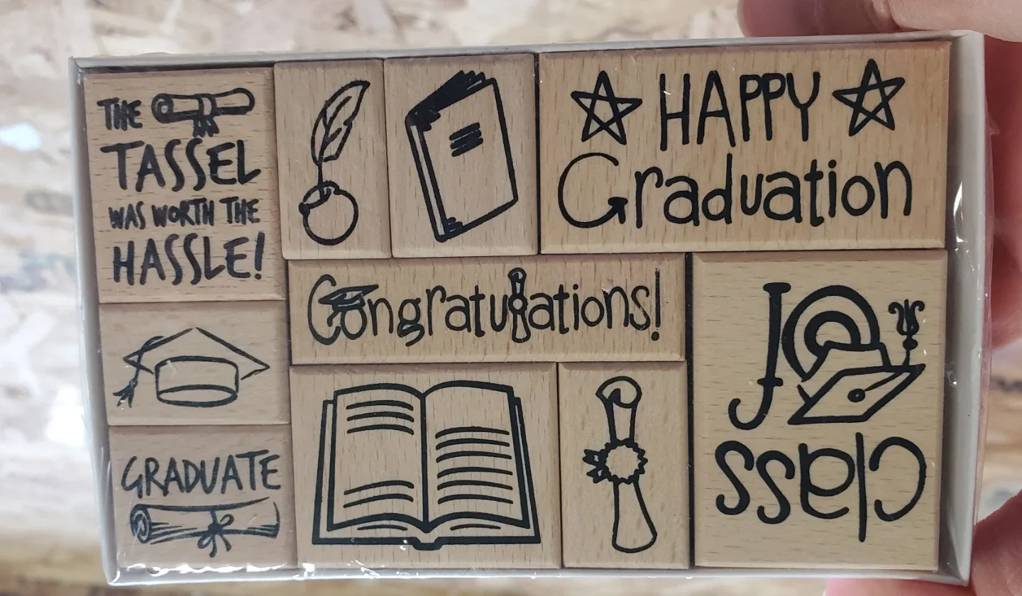 10 pcs Graduation Stamp Set image indicator(2)
