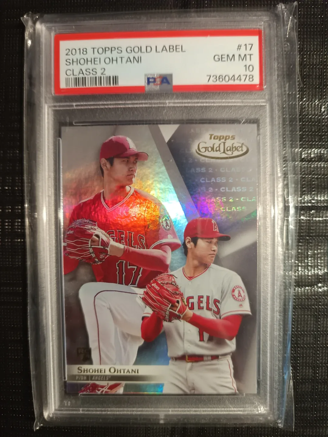 Christmas is coming! Shohei Ohtani 2018 Topps Gold Label Rookie