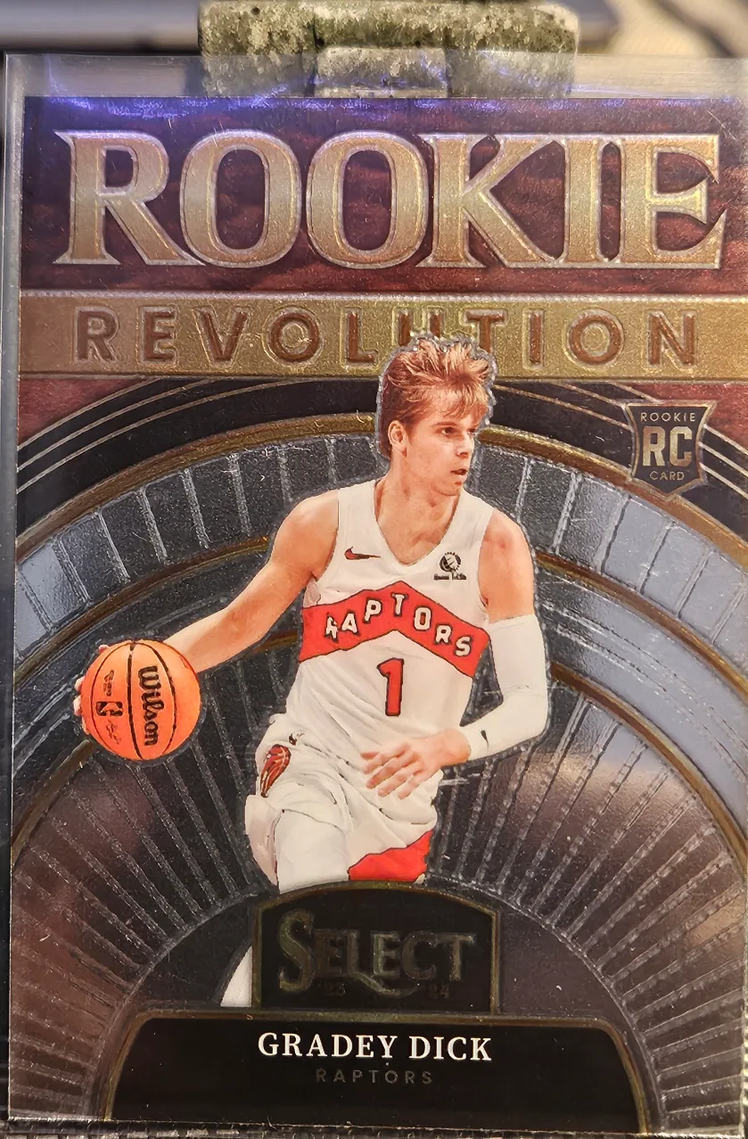 Grady Dick Raptors Rookie Card Lot image indicator(4)