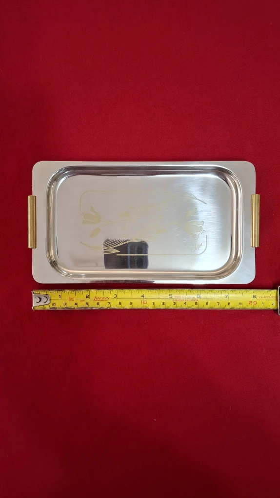 Stainless Steel Serving Tray 4"x8" - photo 5