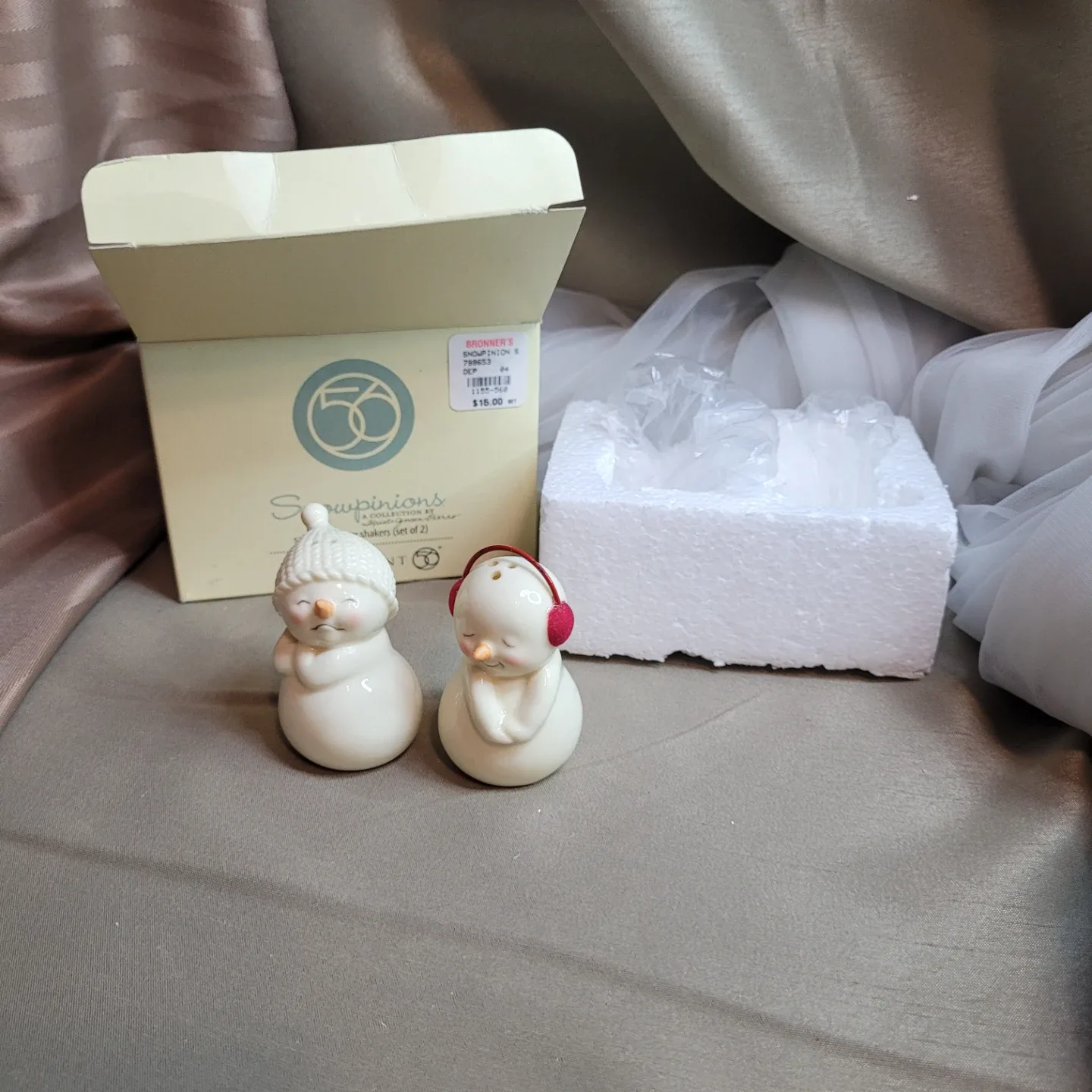 Department 56 Snowpinions Sweet Treats Salt & Pepper Shaker Set image indicator(8)