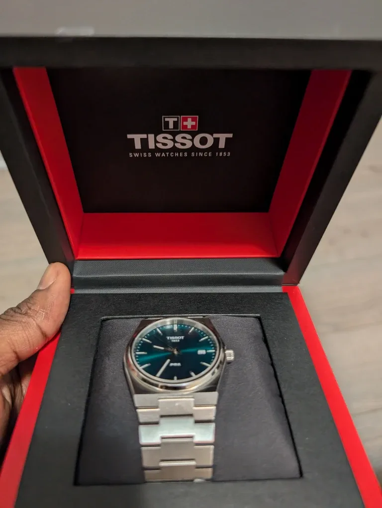 Tissot PRX Powermatic 80 Green Dial - Like New! image indicator(2)