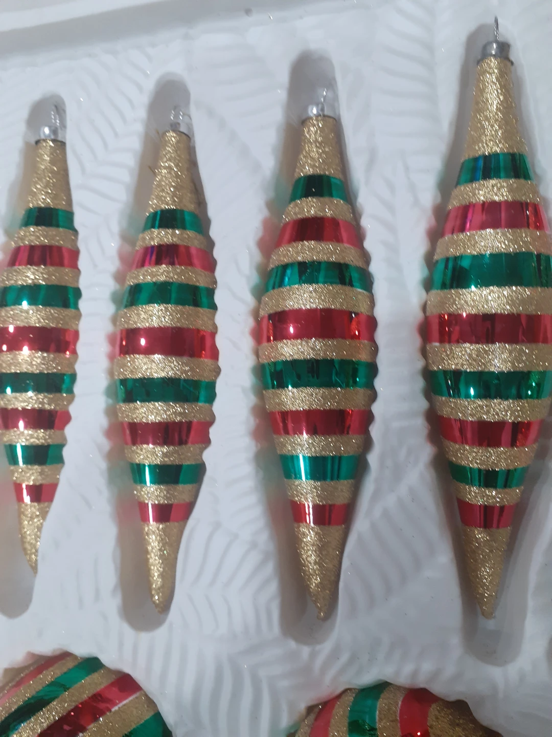 Vintage Christmas Glass Decorations - photo 2