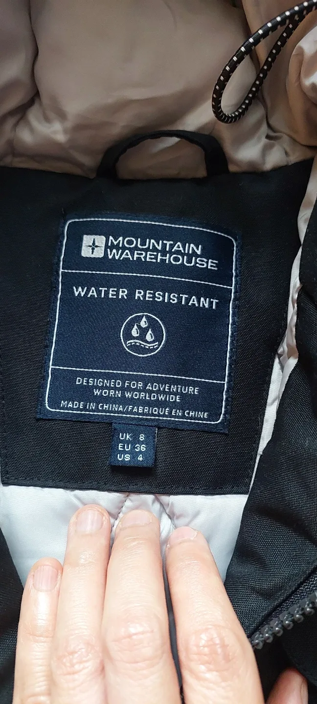 Mountain Warehouse Water Resistant Parka - Size US 4 image indicator(3)