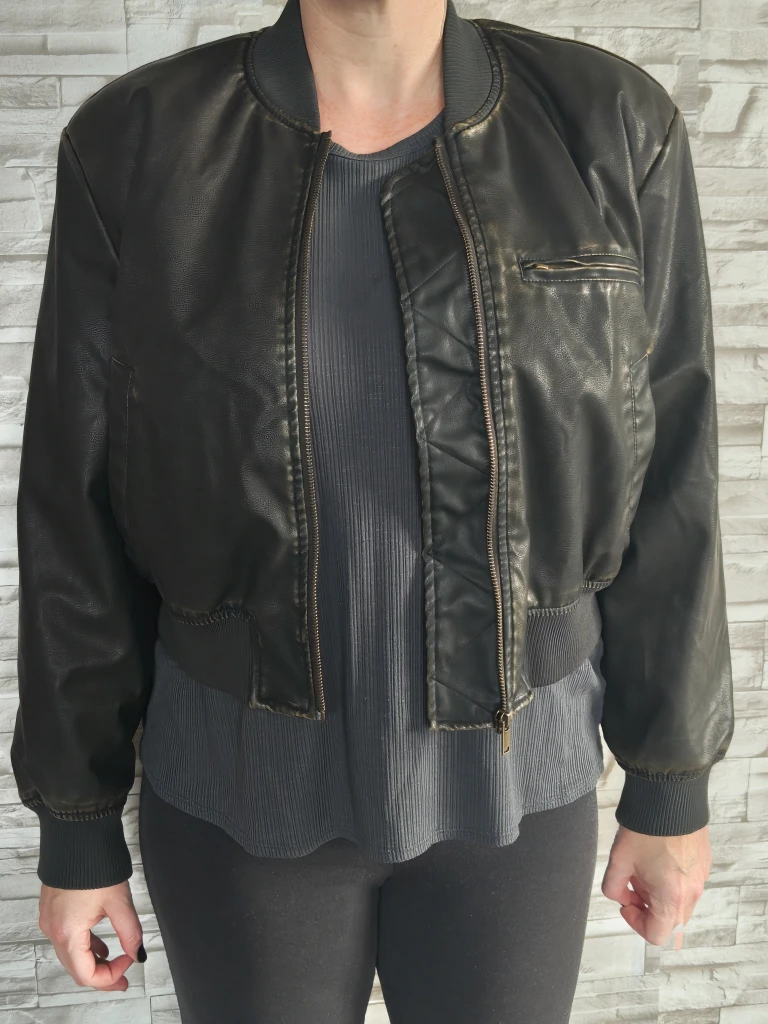 Black Bomber Jacket