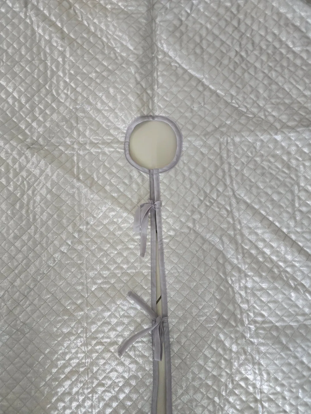 Quilted Christmas Tree Skirt - Silver image indicator(2)