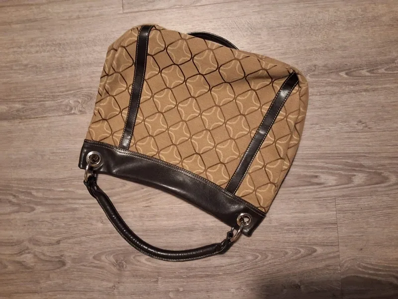 Nine West Brown Patterned Shoulder Bag image indicator(2)