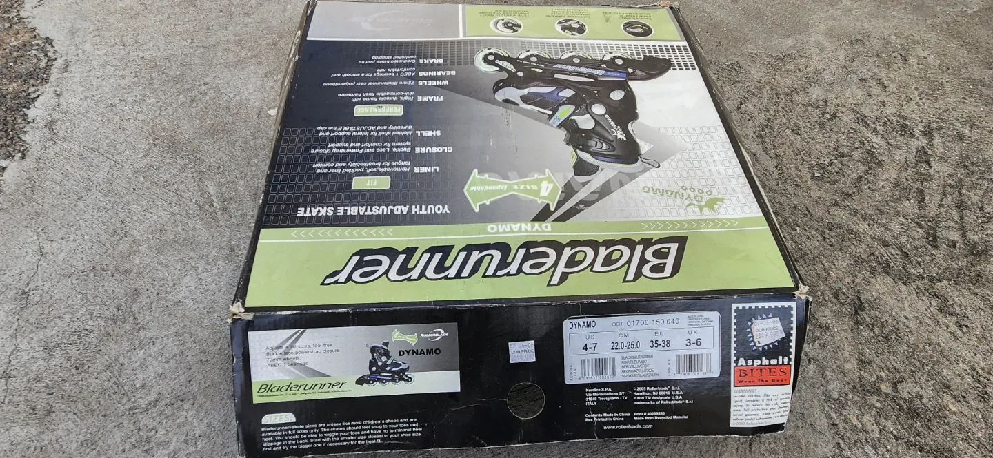 Bladerunner Dynamo Youth Adjustable Skates Size 4-7 image indicator(4)