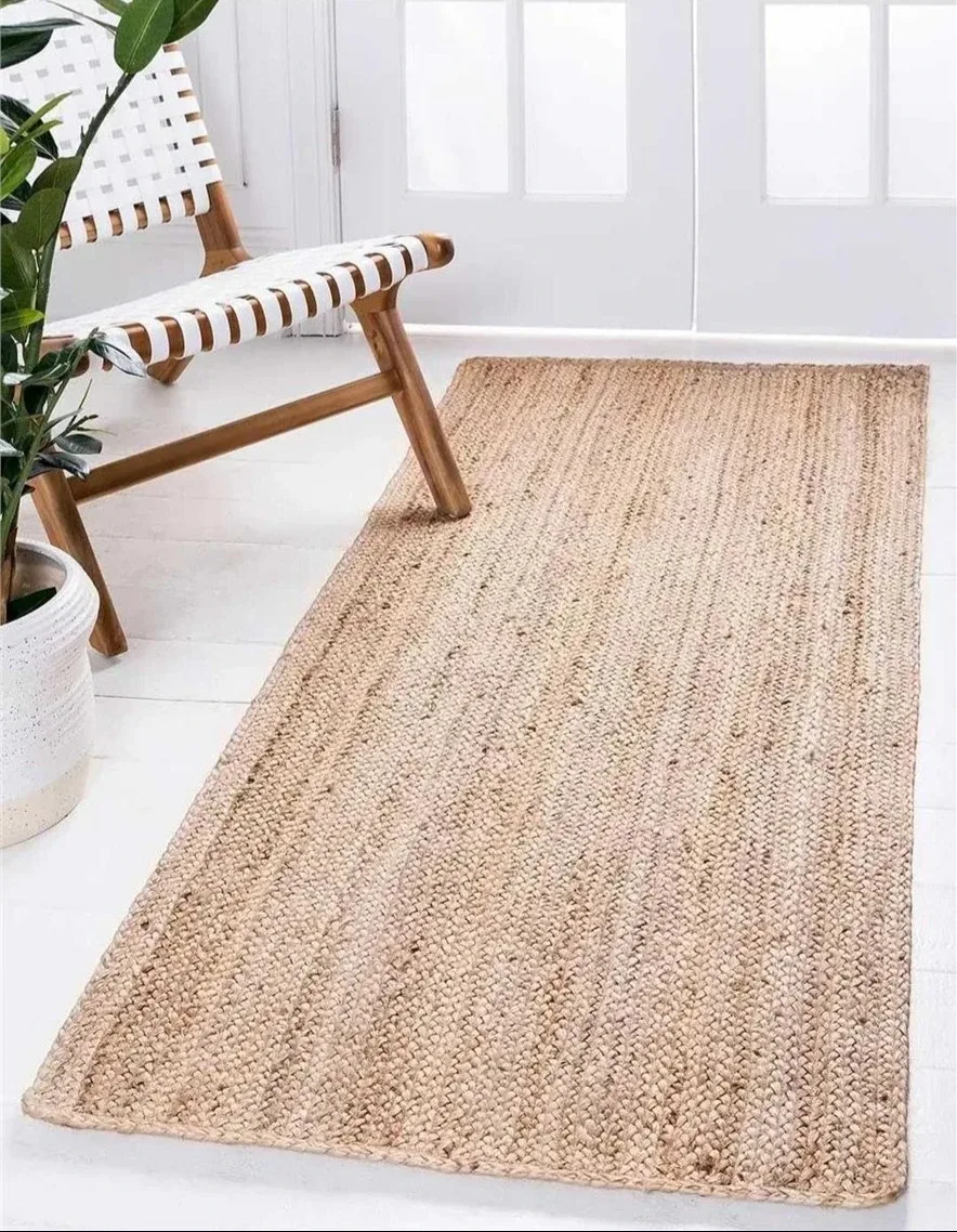 Natural Jute Rug - 8' x 2'