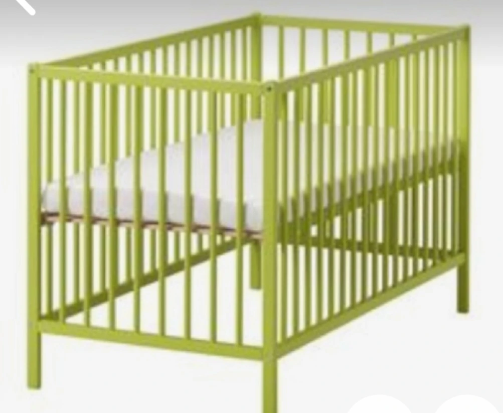 Crib - IKEA Green Crib