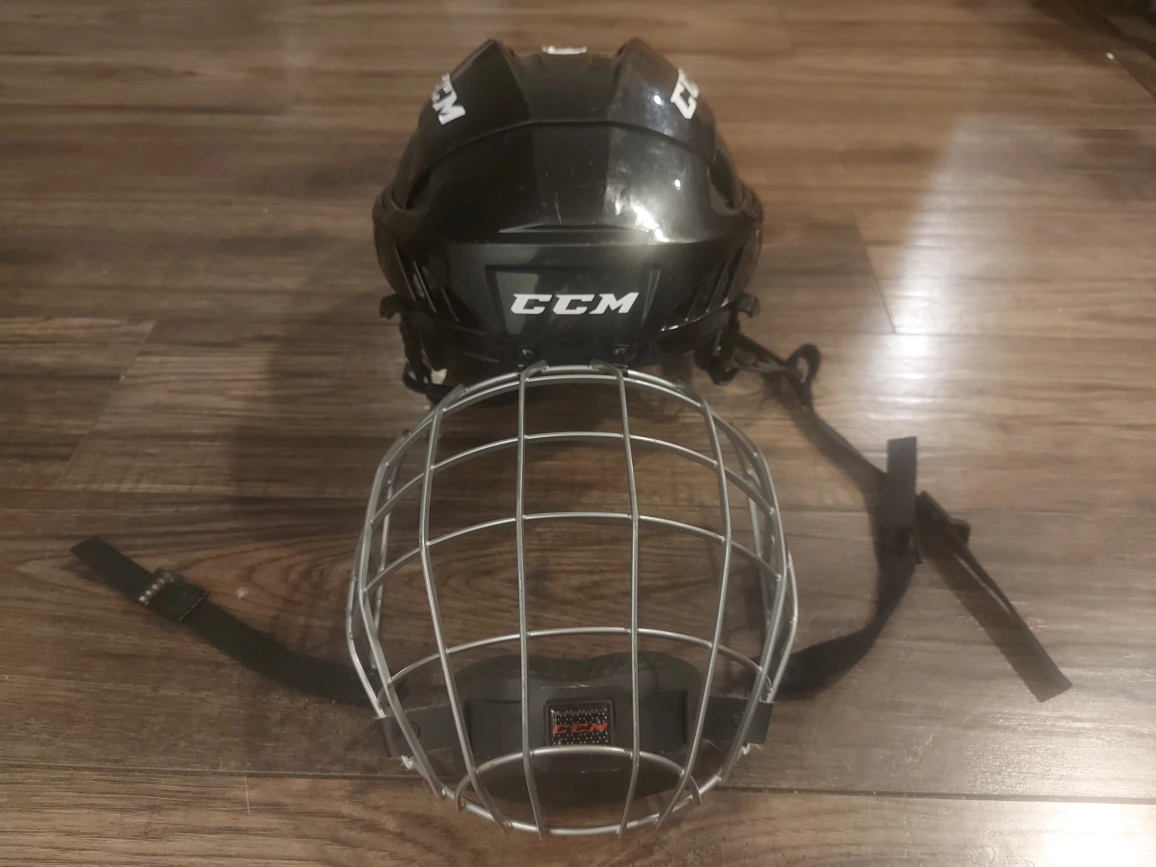 CCM Medium Children's Hockey Helmet with Cage