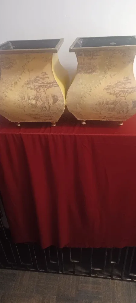 Decorative Planter Pots - Set of Two