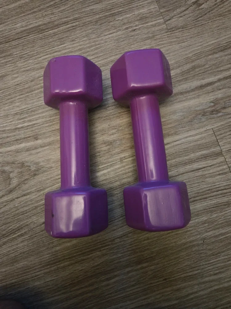 Yes4All 10 LB Dumbbells - Purple image indicator(2)