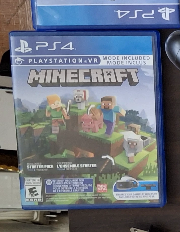 Minecraft PS4 Game (PlayStation VR Compatible)