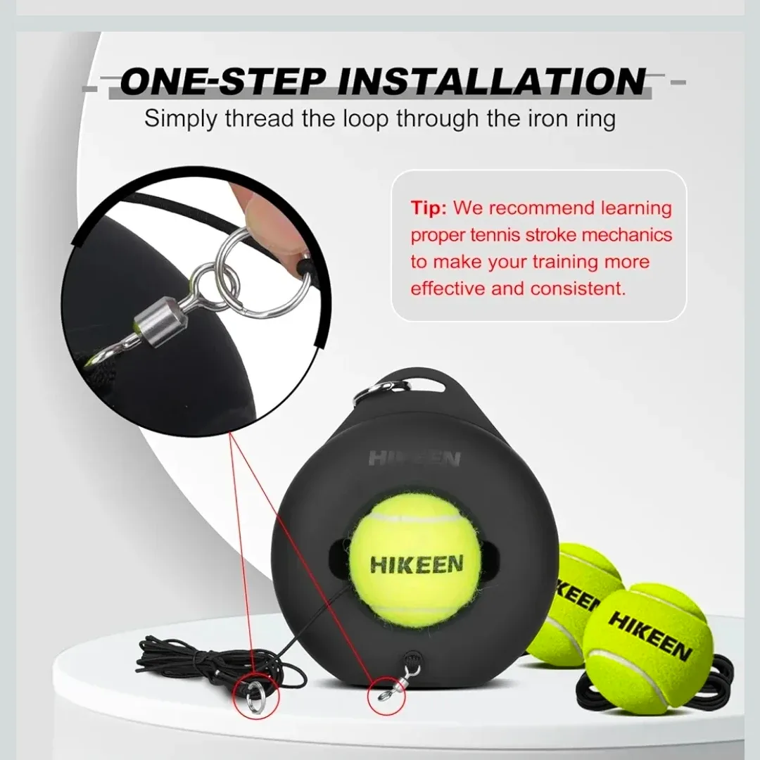 Tennis Trainer Rebound with Metal Base image indicator(3)