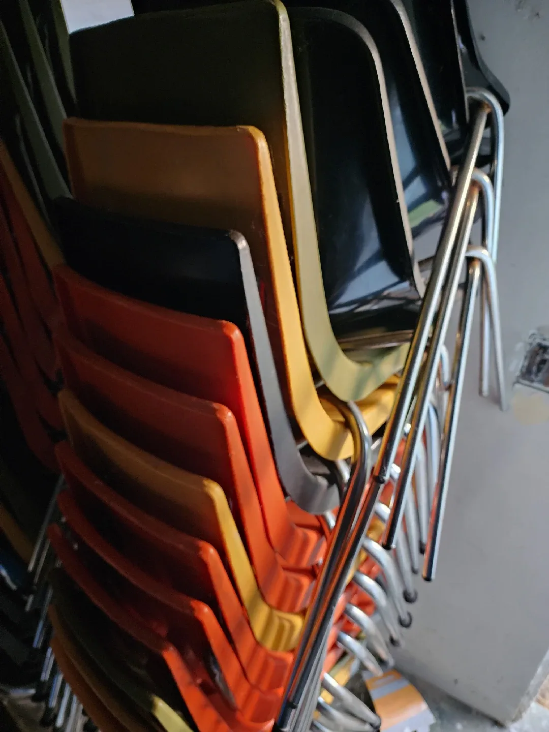 Vintage Stacking Chairs - Set of 29 pcs image indicator(5)