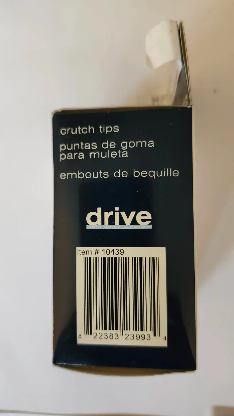 Brand New Drive Crutch Tips - Grey image indicator(3)