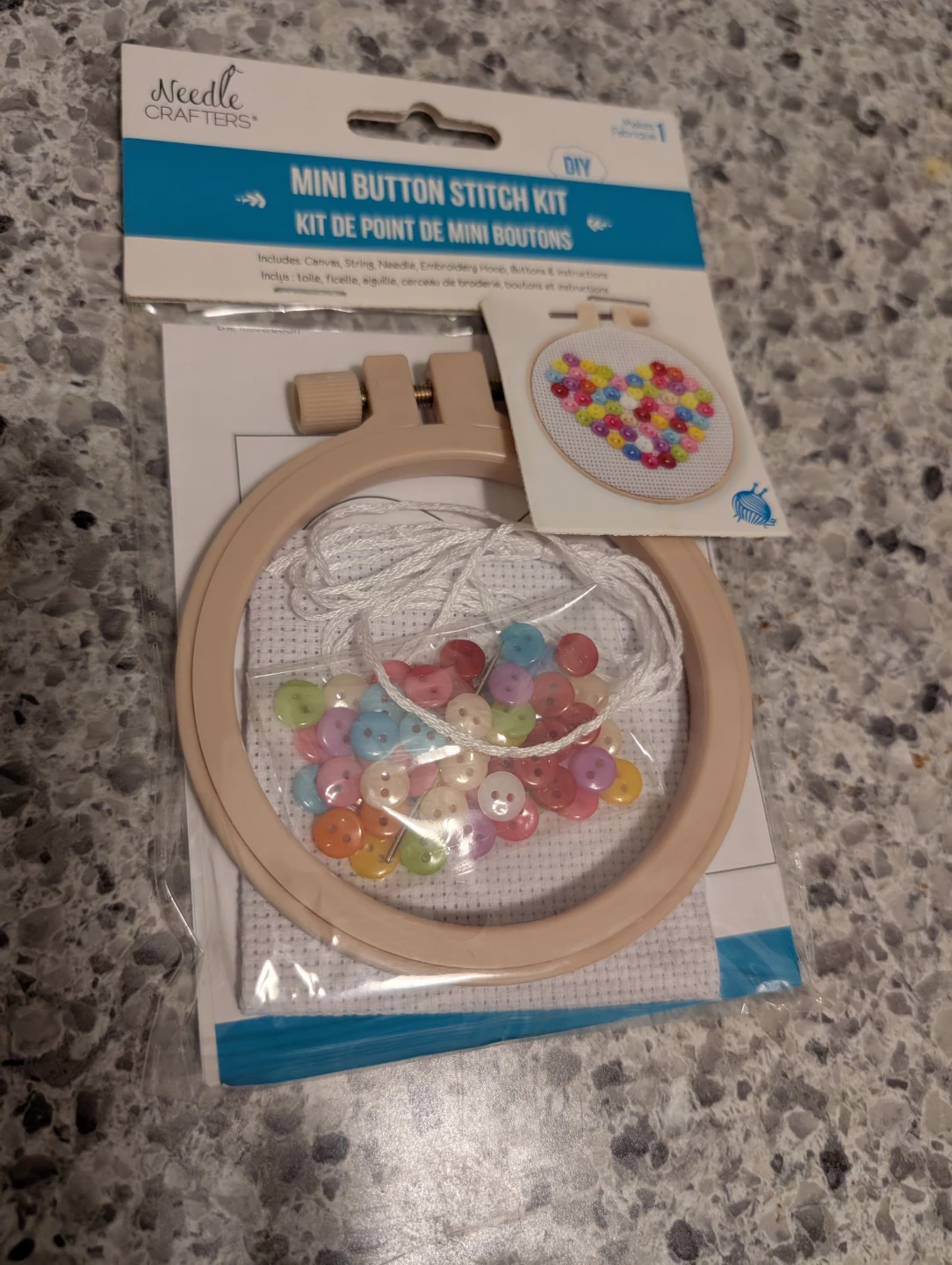 Needle Crafters Mini Button Stitch Kit