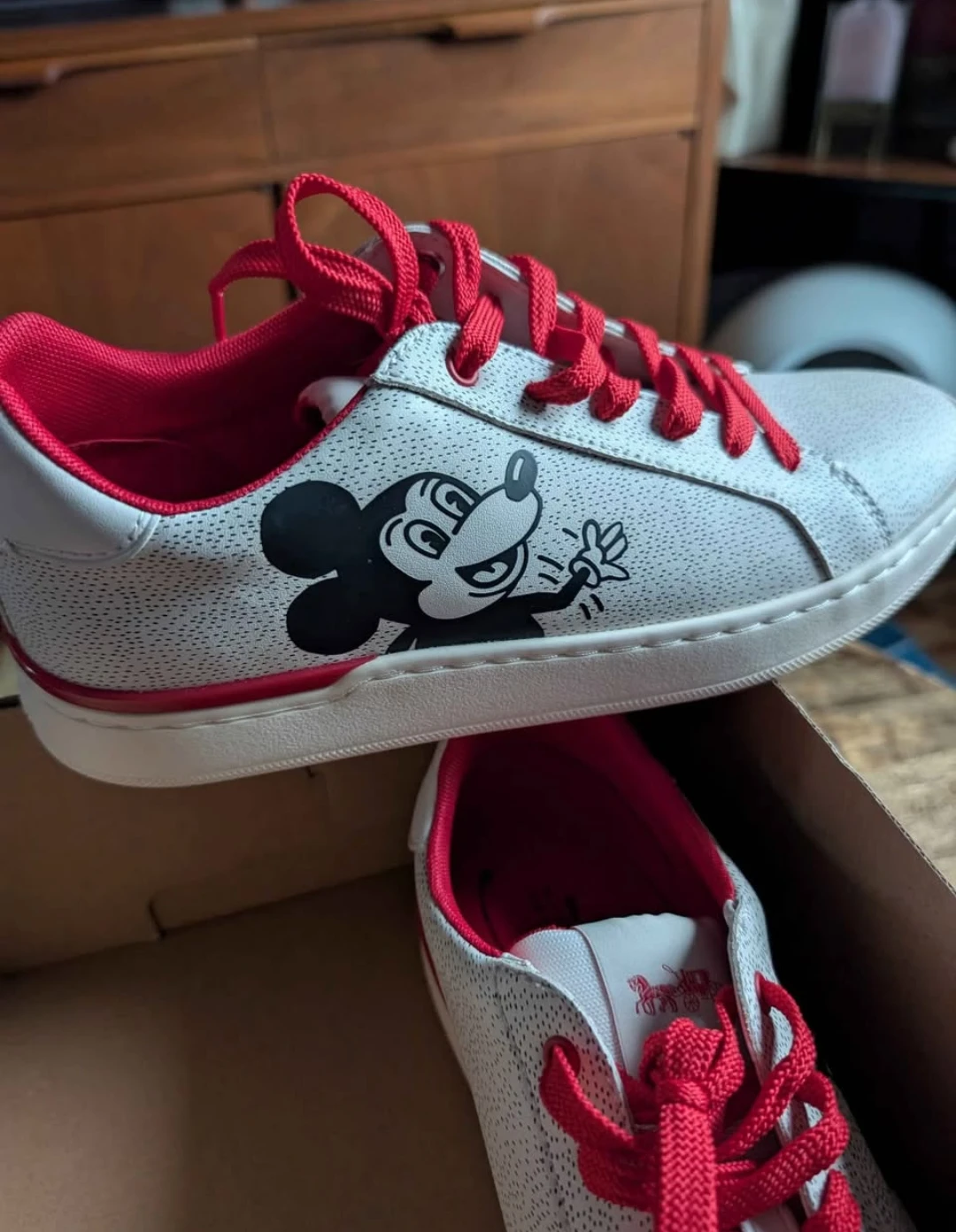 Coach x Disney Mickey Mouse Sneakers