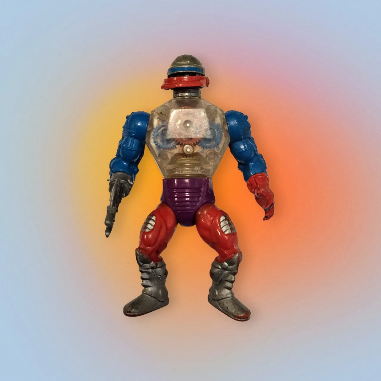 Vintage MOTU ROBOTO Action Figure
