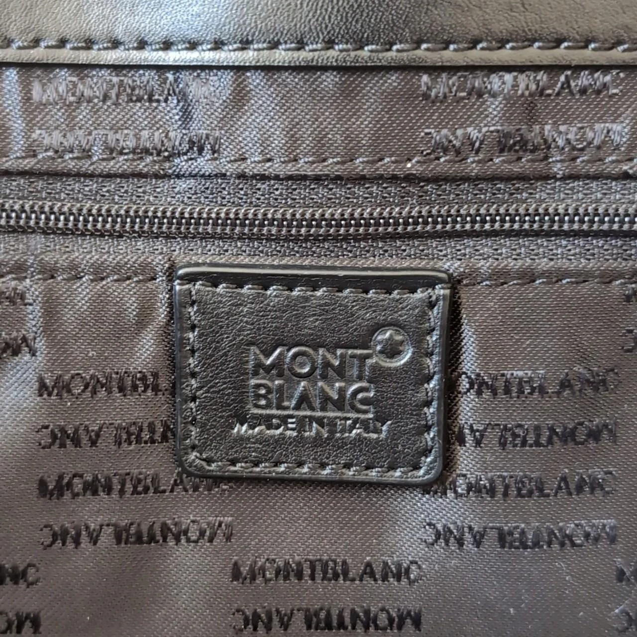 Montblanc Nightflight Large Messenger Bag - Navy Blue - photo 5