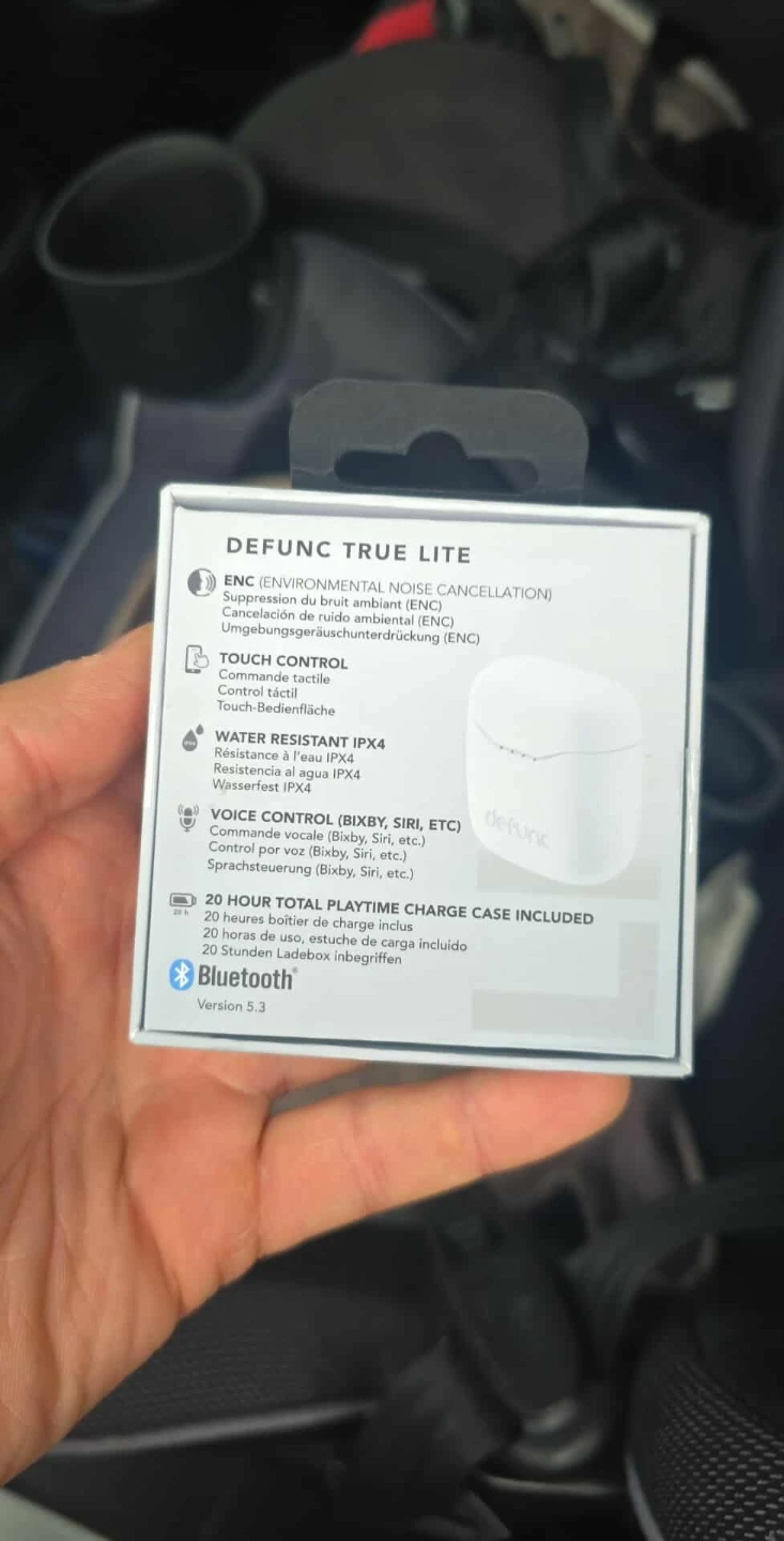 Defunc True Lite Wireless Earbuds - New