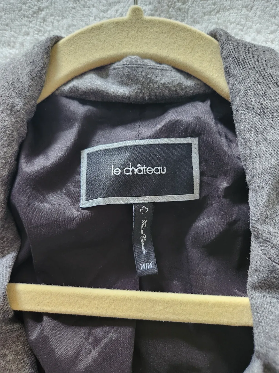 Le Chateau Grey & Black Blazer - Size M/M(ONLY PICK UP) image indicator(2)