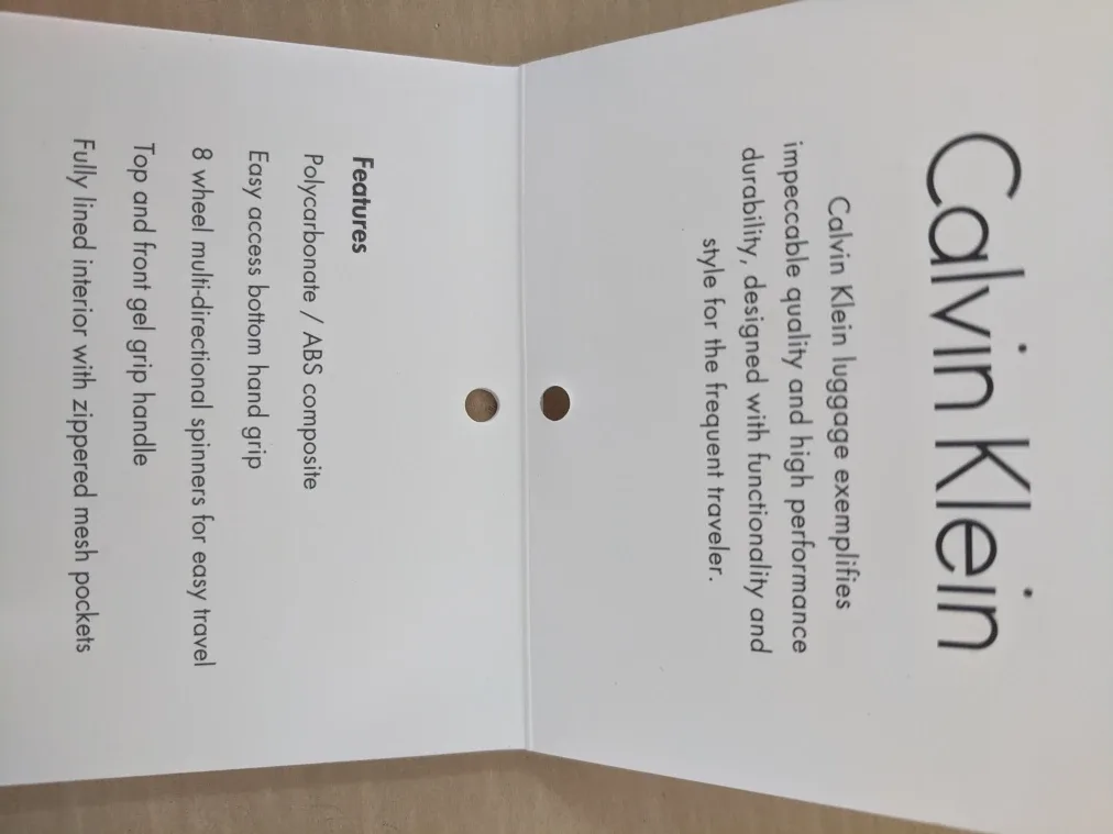 Calvin Klein Black Luggage image indicator(6)