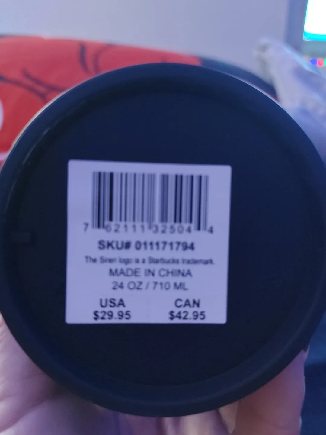 Starbucks Glow-in-the-Dark Tumbler - 24 oz image indicator(4)