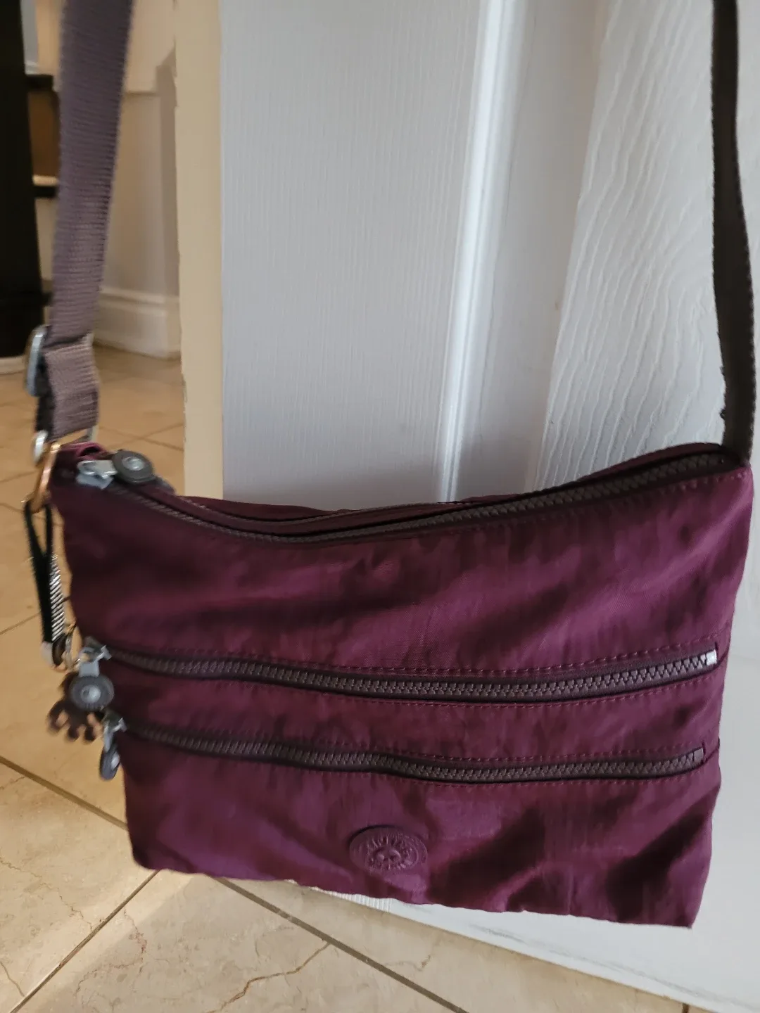Kipling Purple Crossbody Bag image indicator(3)