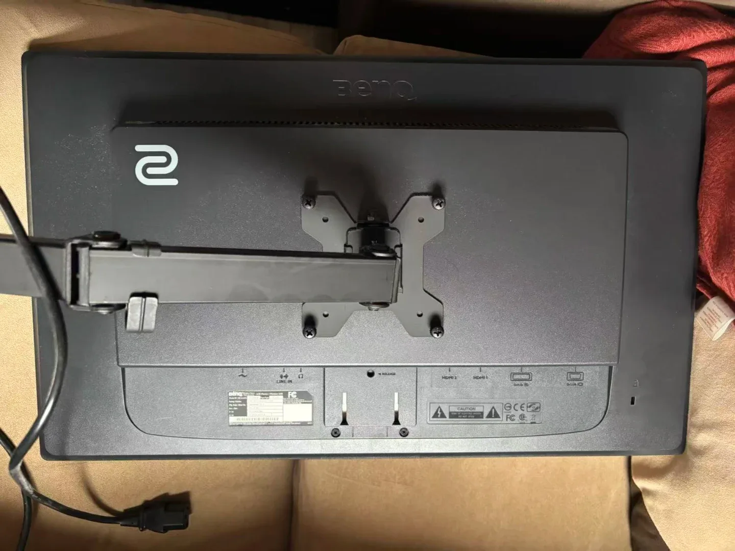 Triple-display BenQ RL2455 Gaming Monitor image indicator(7)