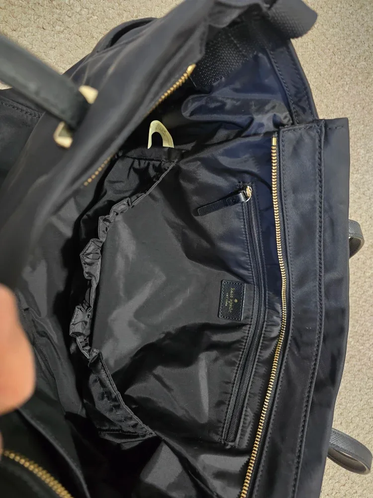 Kate Spade Black Diaper Bag Tote image indicator(4)