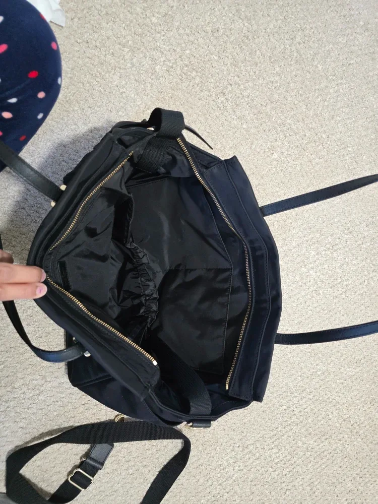 Kate Spade Black Diaper Bag Tote image indicator(5)