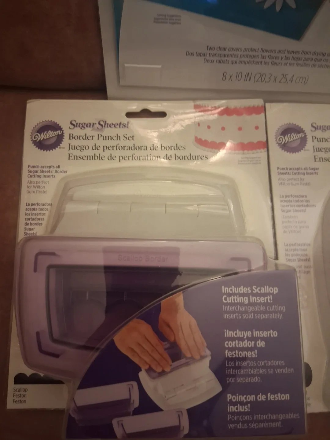 Wilton Gum Paste Board & Sugar Sheets Punch Set, image indicator(2)