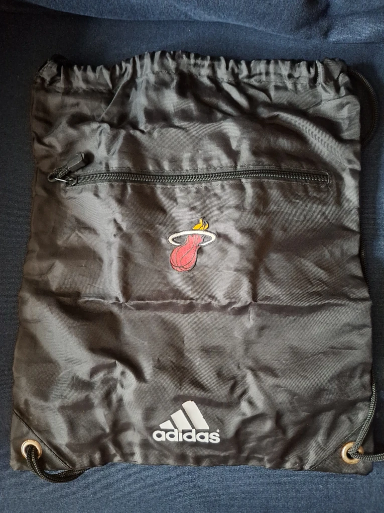 NEW adidas & Miami Heat Bag with string