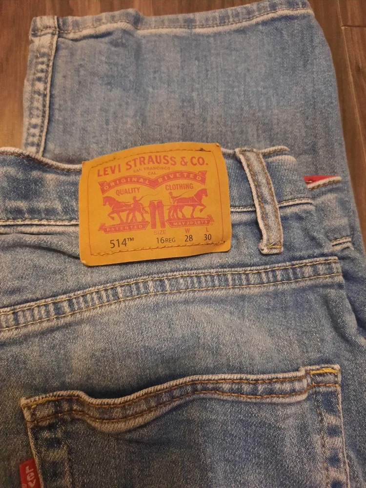 Levi's 514 Denim Pants Boys Size16 image indicator(3)