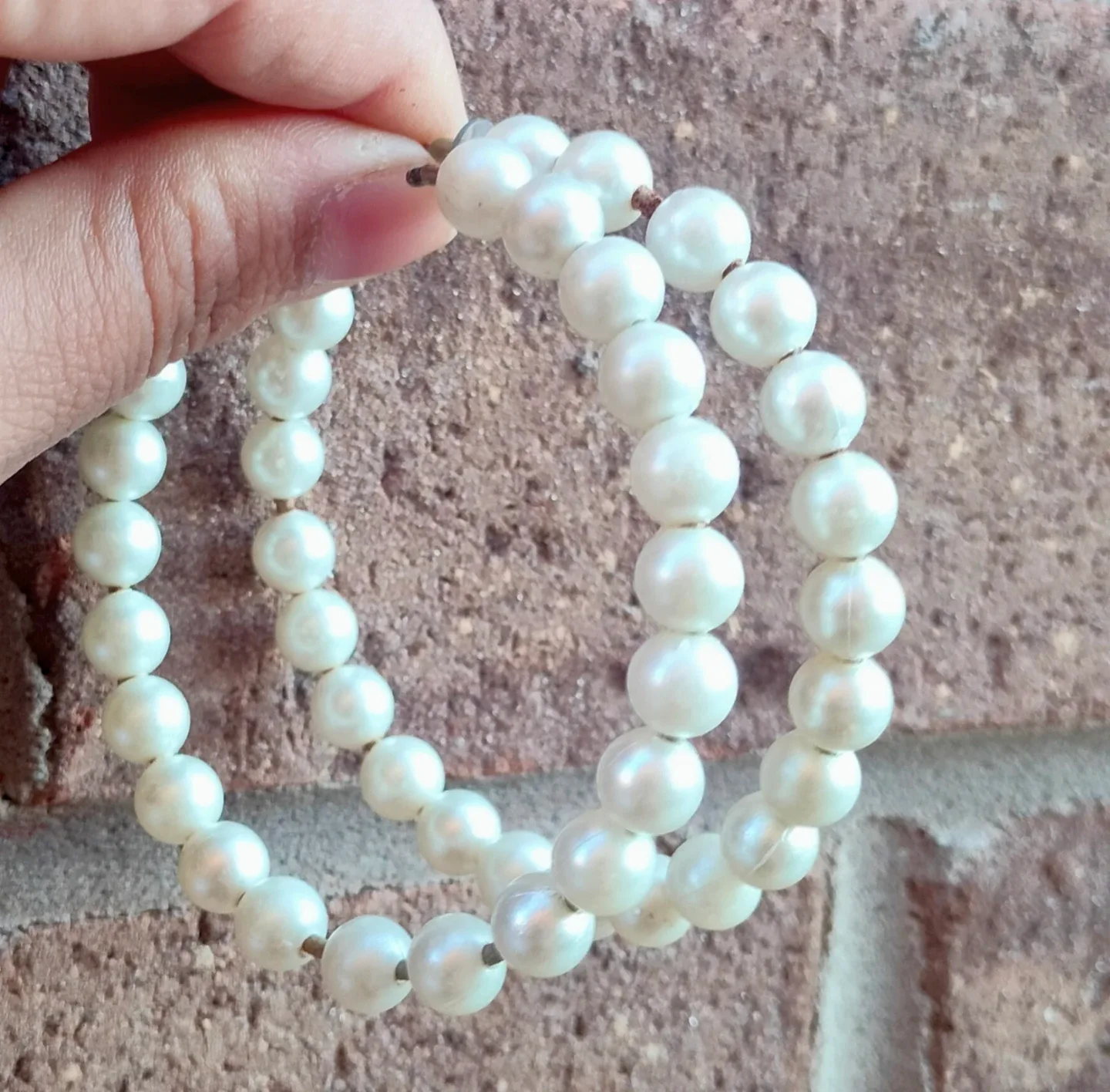 Pearl Beaded Earings (Big & small) image indicator(2)