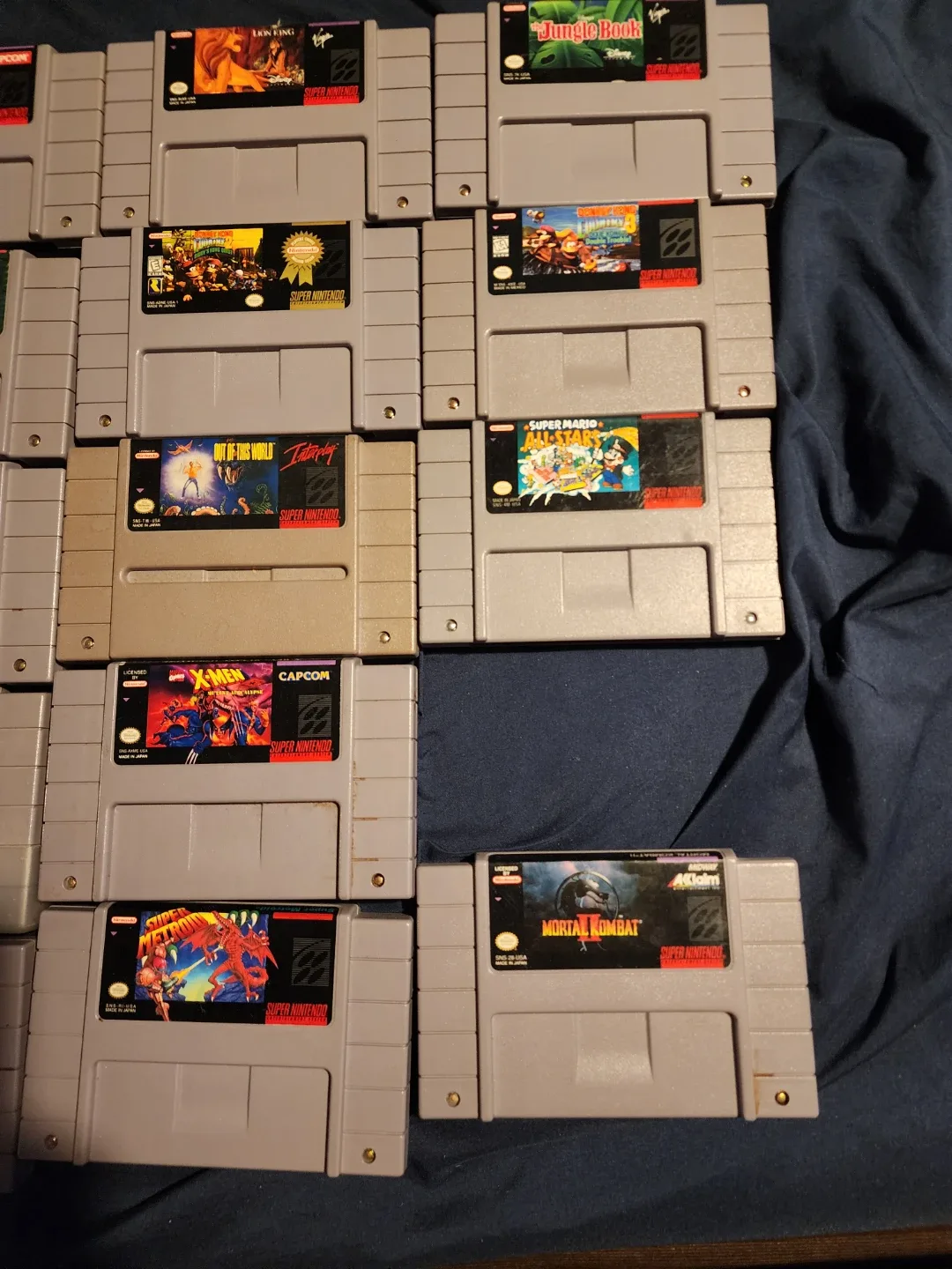 Nintendo Game Lot: SNES, N64, GameCube, Wii U image indicator(4)