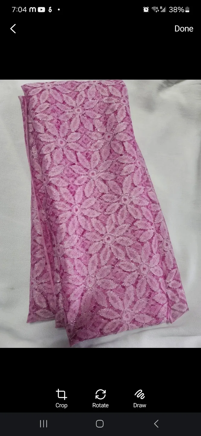 Purple Sequin  kurti top  Fabric  🇨🇦 image indicator(7)