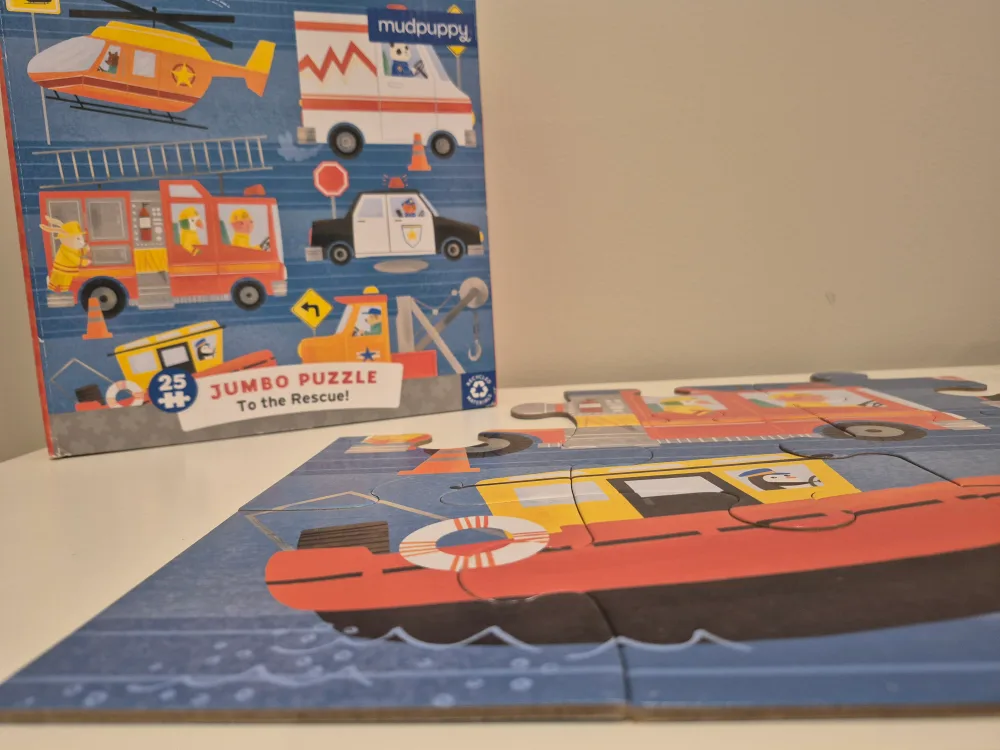 Mudpuppy Jumbo Puzzle To the Rescue! (25 Piece) image indicator(5)