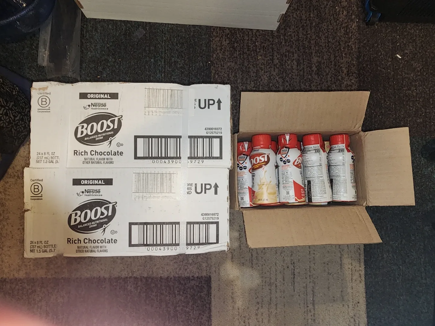 120 Boost Nutritional Drinks - Rich Chocolate & Vanilla image indicator(3)