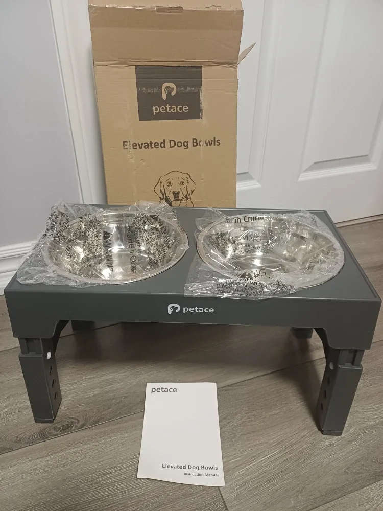 Petace Elevated Dog Bowls - New in Box! image indicator(3)