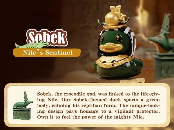 B.Duck x British Museum, Egyptian God Collectible Duck Figurines image indicator(7)