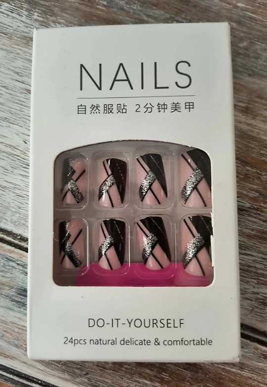 DIY 24pcs Natural Nails
