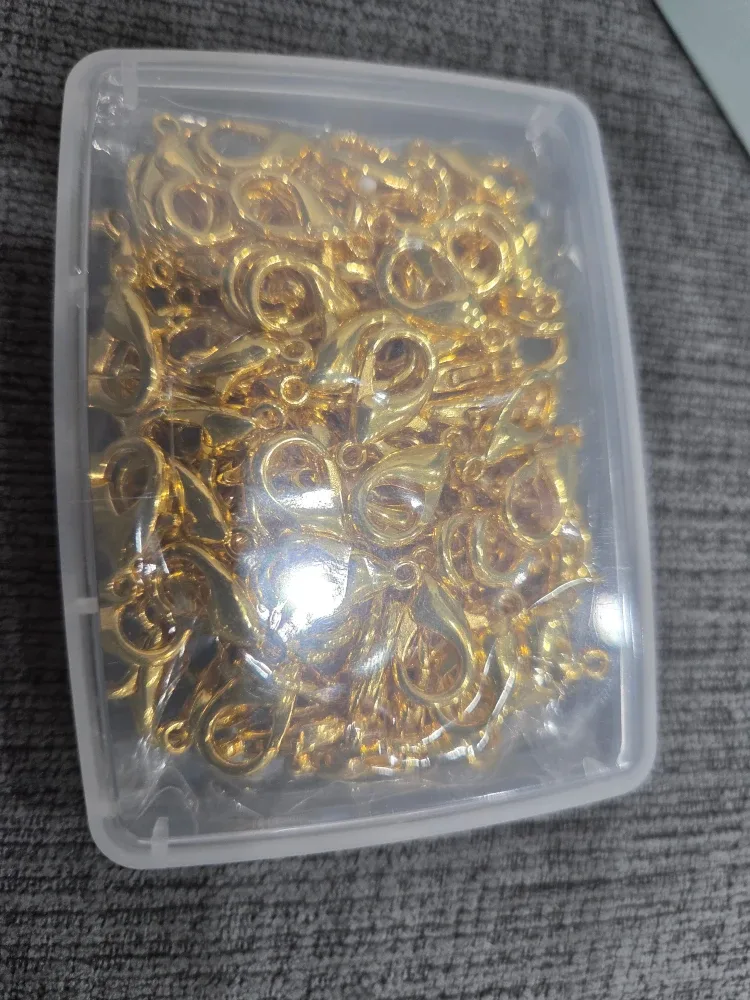 100 pcs Alloy Lobster Clasp for Jewelry accessories image indicator(2)