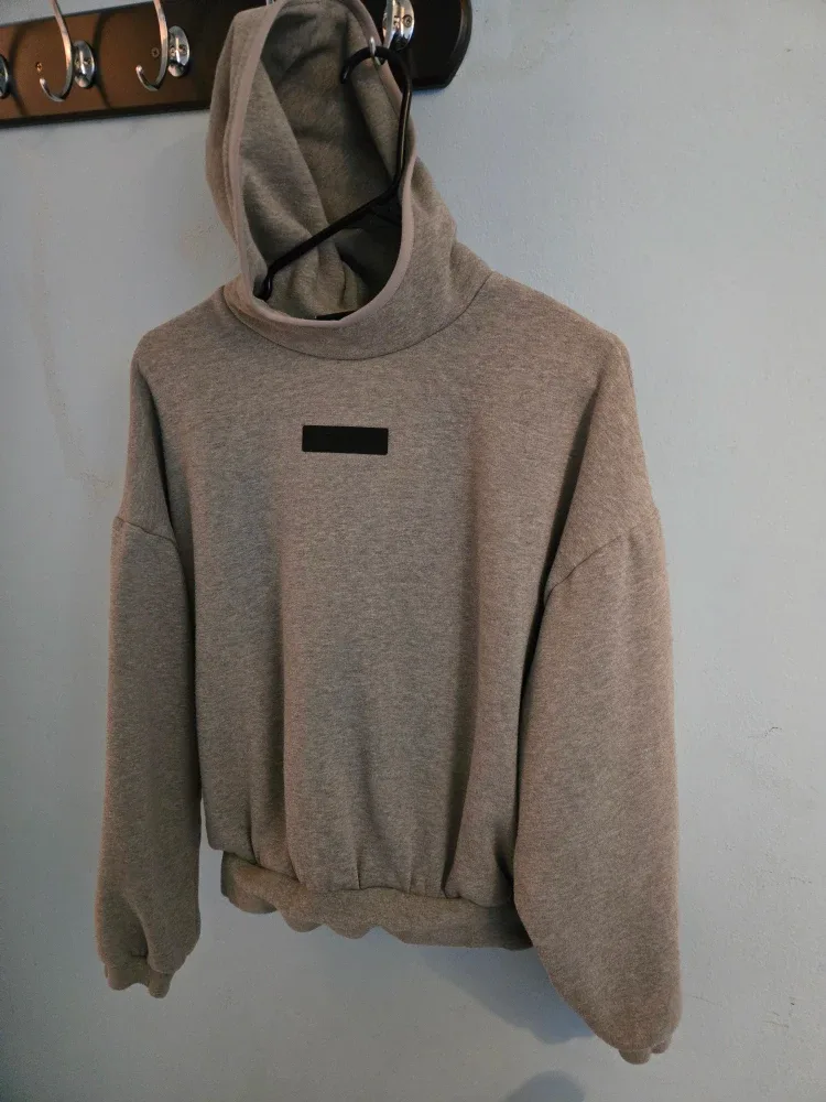 Fear of God Essentials Grey Bonded Hoodie