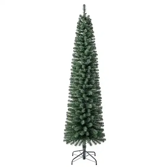 7' Ashland pre-lit pencil tree image indicator(4)