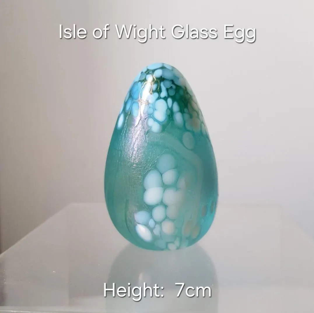 Isle of Wight Glass Egg